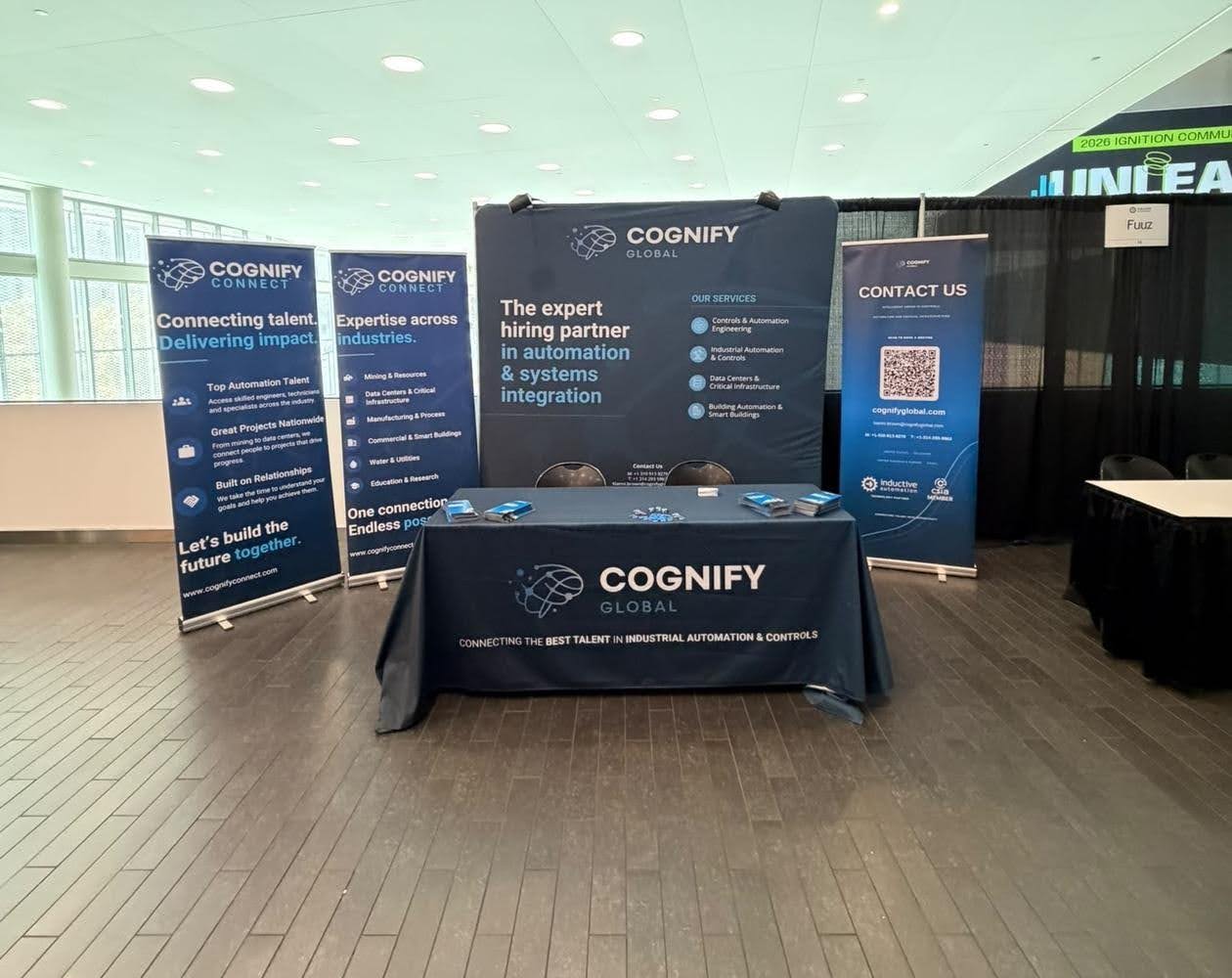 At the Cognify stand